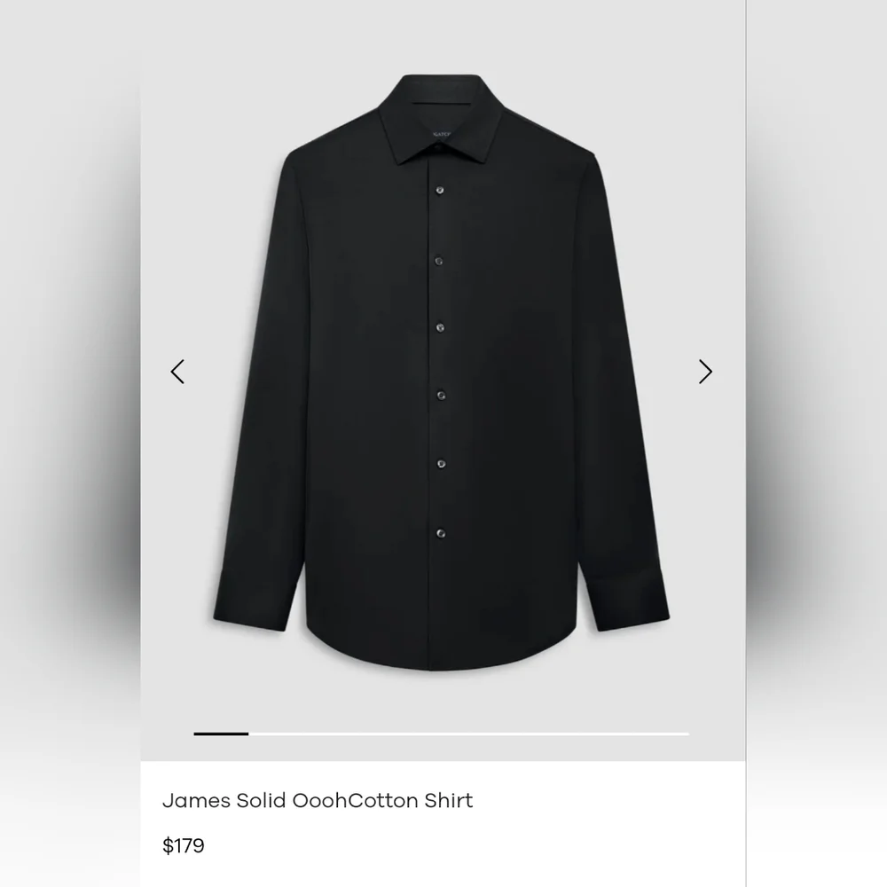 Men's Solid Black Bugatachi XXL Button-down Shirt - Picture 1 of 10